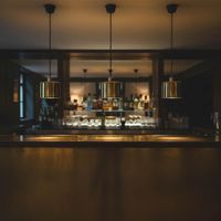 Portofino Pendant Light W155mm Brass - ELPRTF18BRA