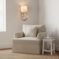 Saratoga Wall Sconce Nickel Aluminium - ELSB21482