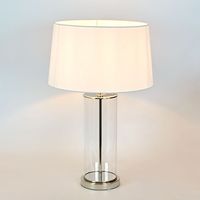 Iris Table Lamp Nickel Metal - ELDAN20134B4