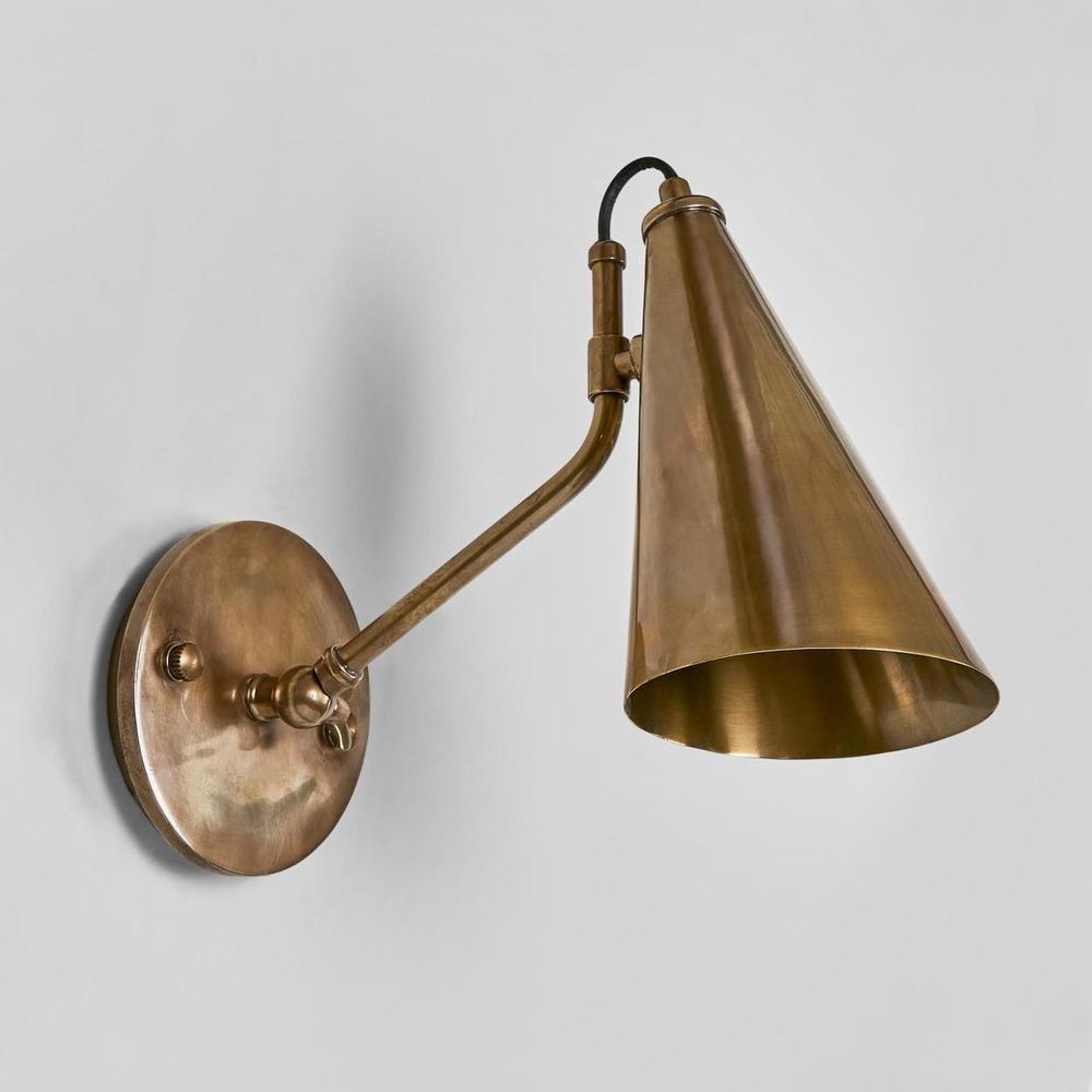 Cloudy Wall Sconce Antique Brass - ELPIM52265AB
