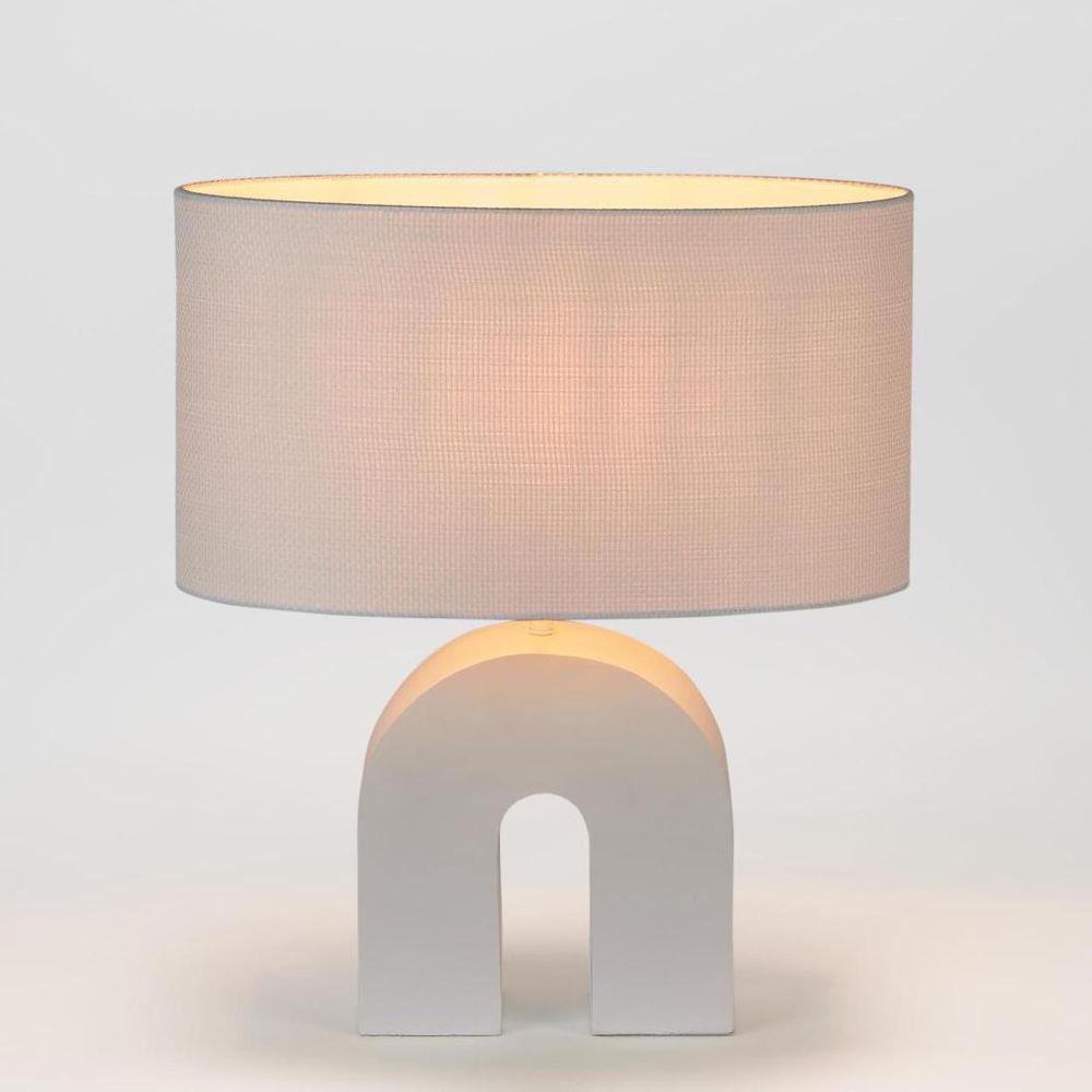 Yuka Small Table Lamp White - MRDLMP0021S