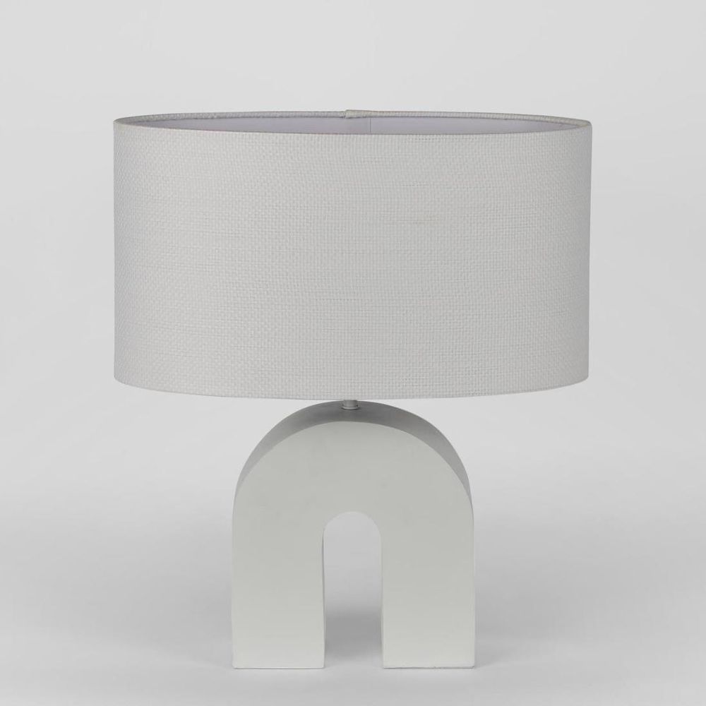 Yuka Small Table Lamp White - MRDLMP0021S
