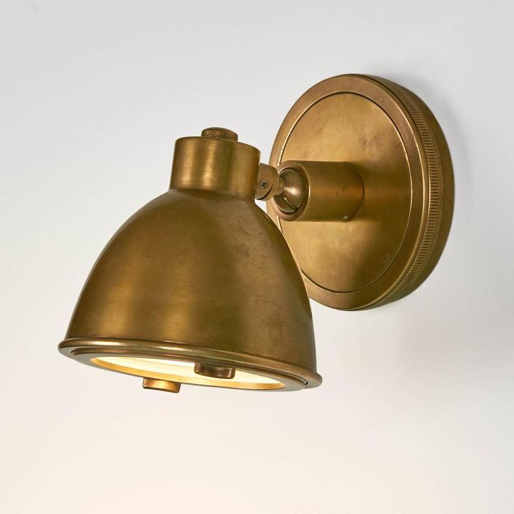 Panama Exterior Wall Light Brass - ELPIM31246AB