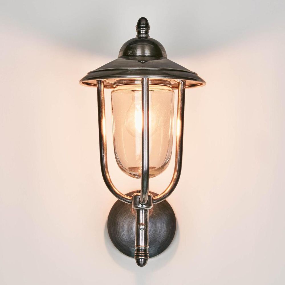 Pier Outdoor Wall Lamp Antique Silver - ELPIM51230AS