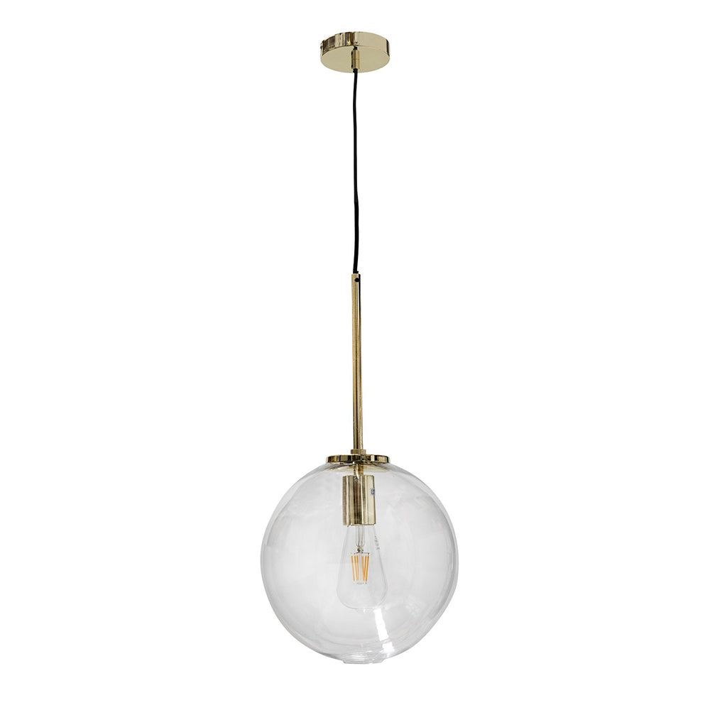 Buy Pendant Lights Australia Fiorentino Lighting - BASTON 1 Light Pendant Gold