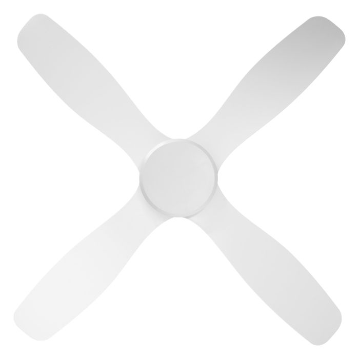 Aruba DC Ceiling Fan 52" With Remote Matte White & White - 20663401