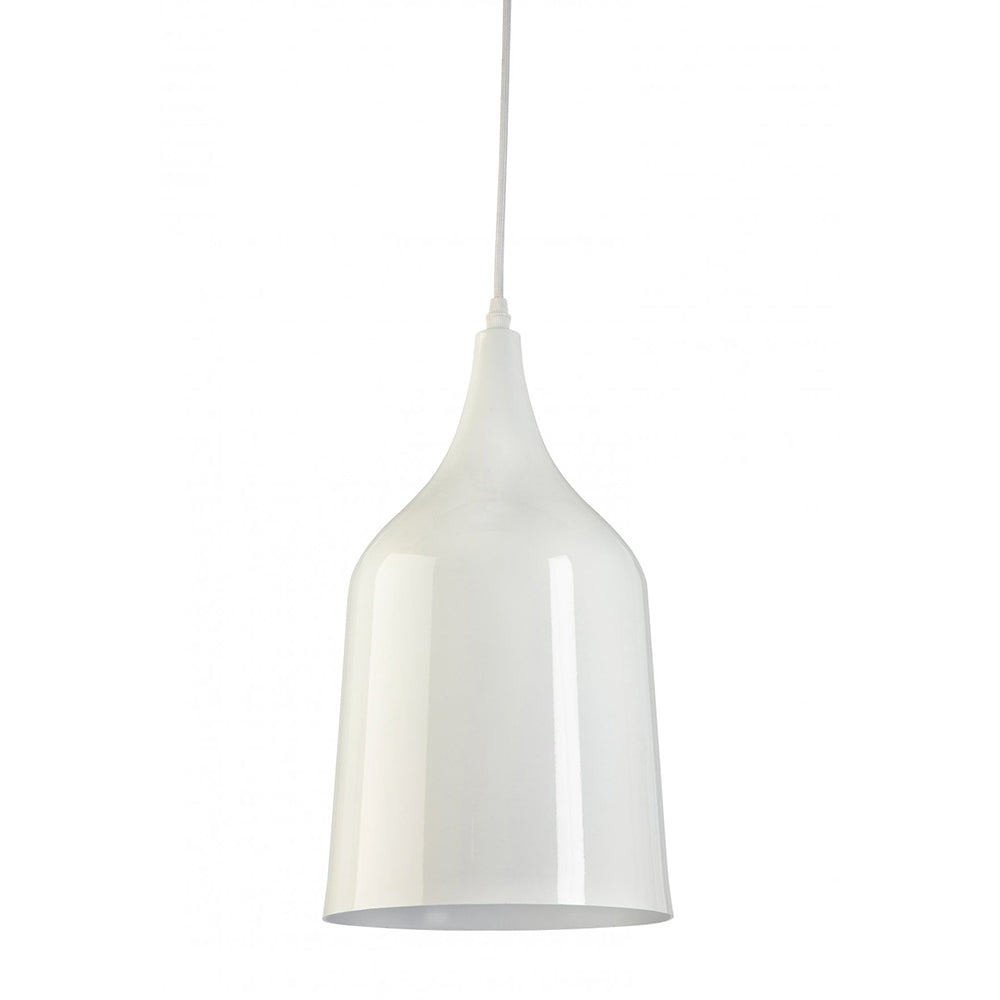 Buy Pendant Lights Australia Fiorentino Lighting - LAGO 1 Light Pendant White