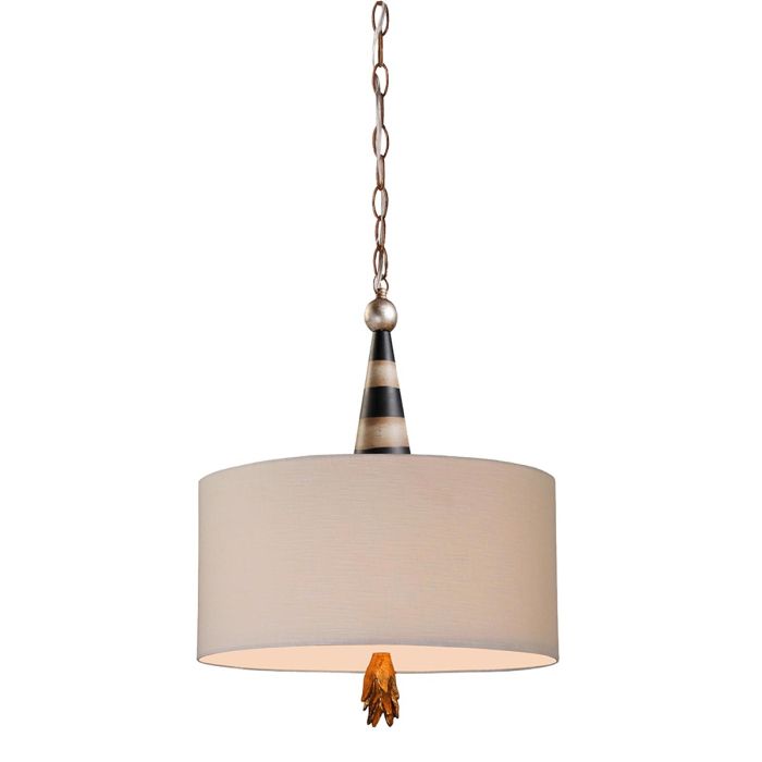 Flambeau 2 Light Pendant Cream - FB-FLAMBEAU-P