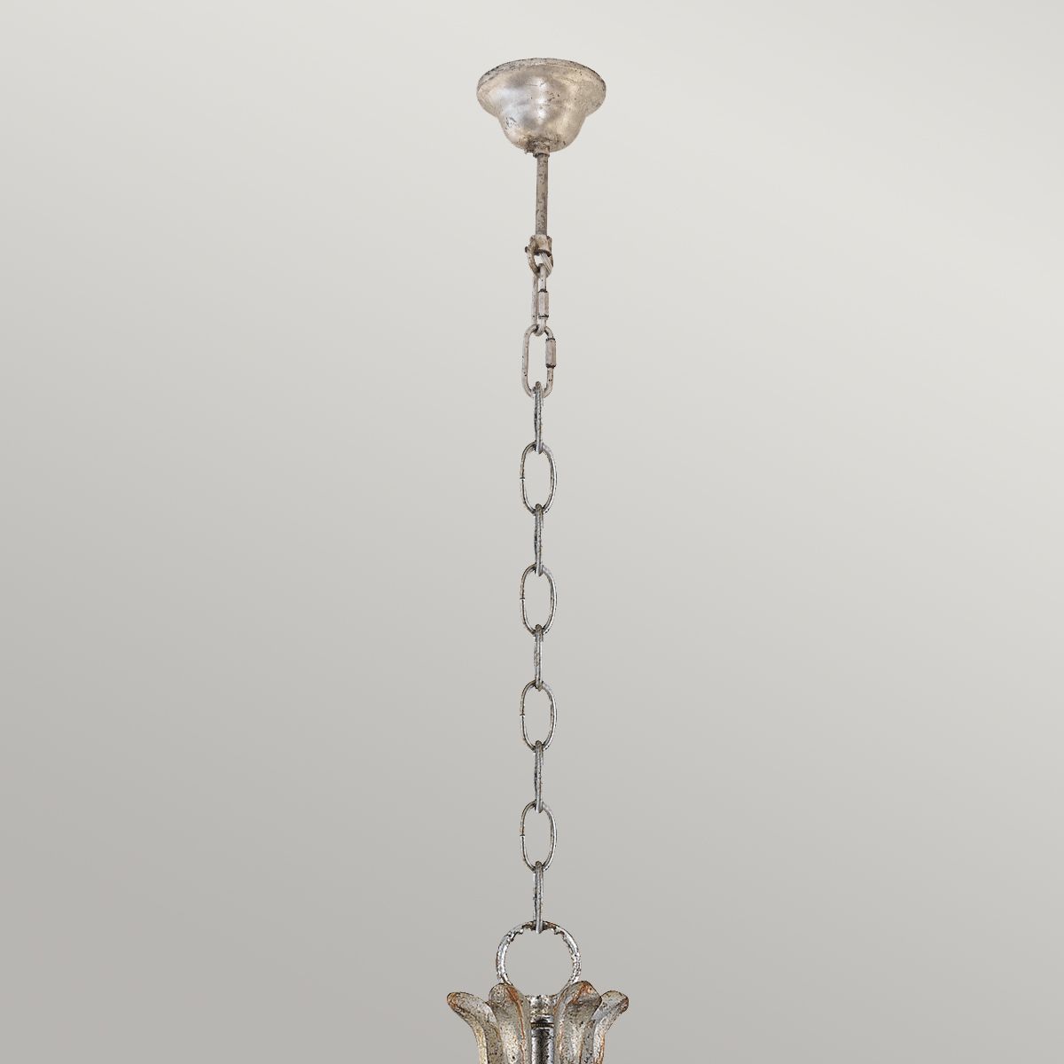 Remi 5 Light Chandelier Silver & Gold - FB-REMI5