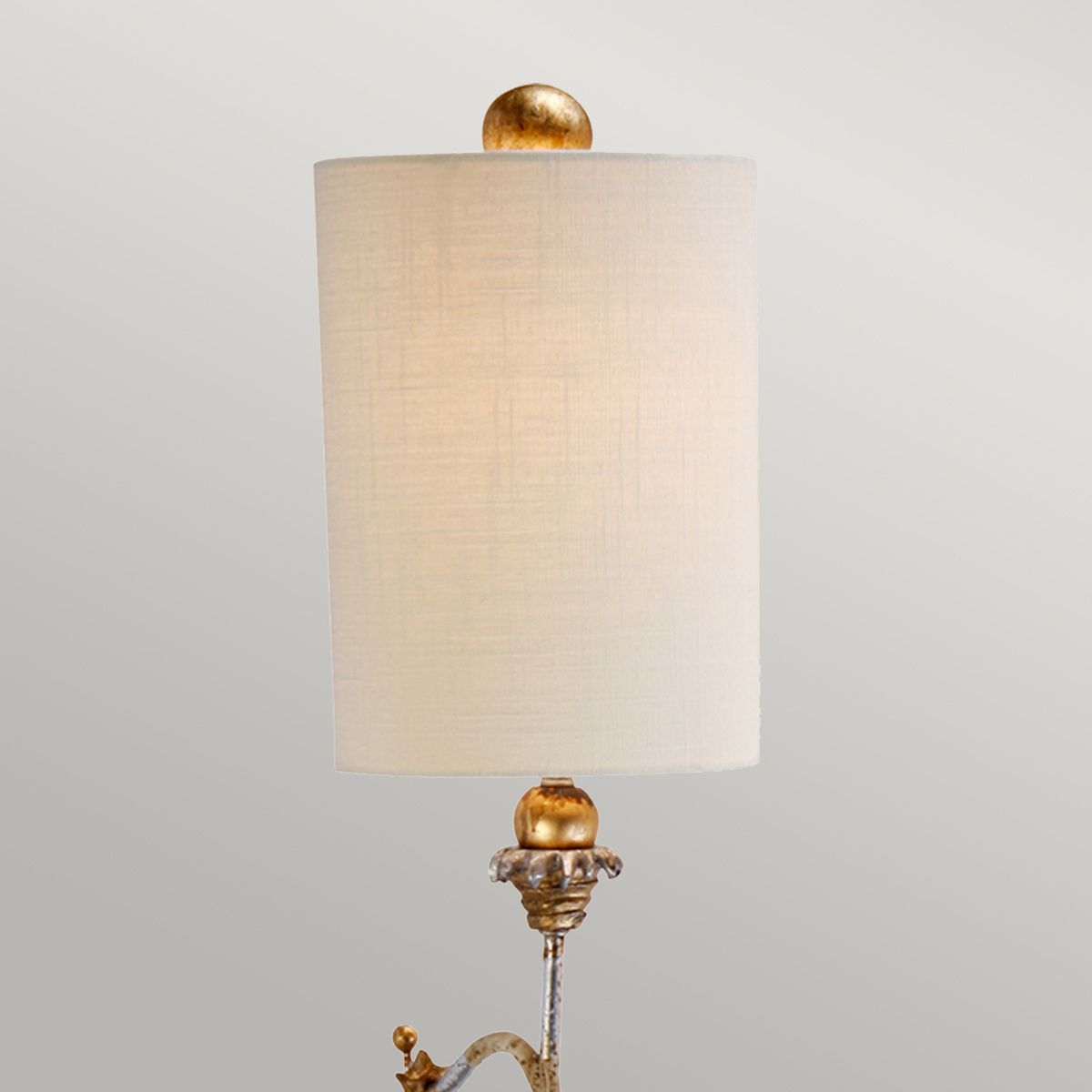 Tivoli Wall Light Silver & Cream Patina - FB-TIVOLI-W1-SV