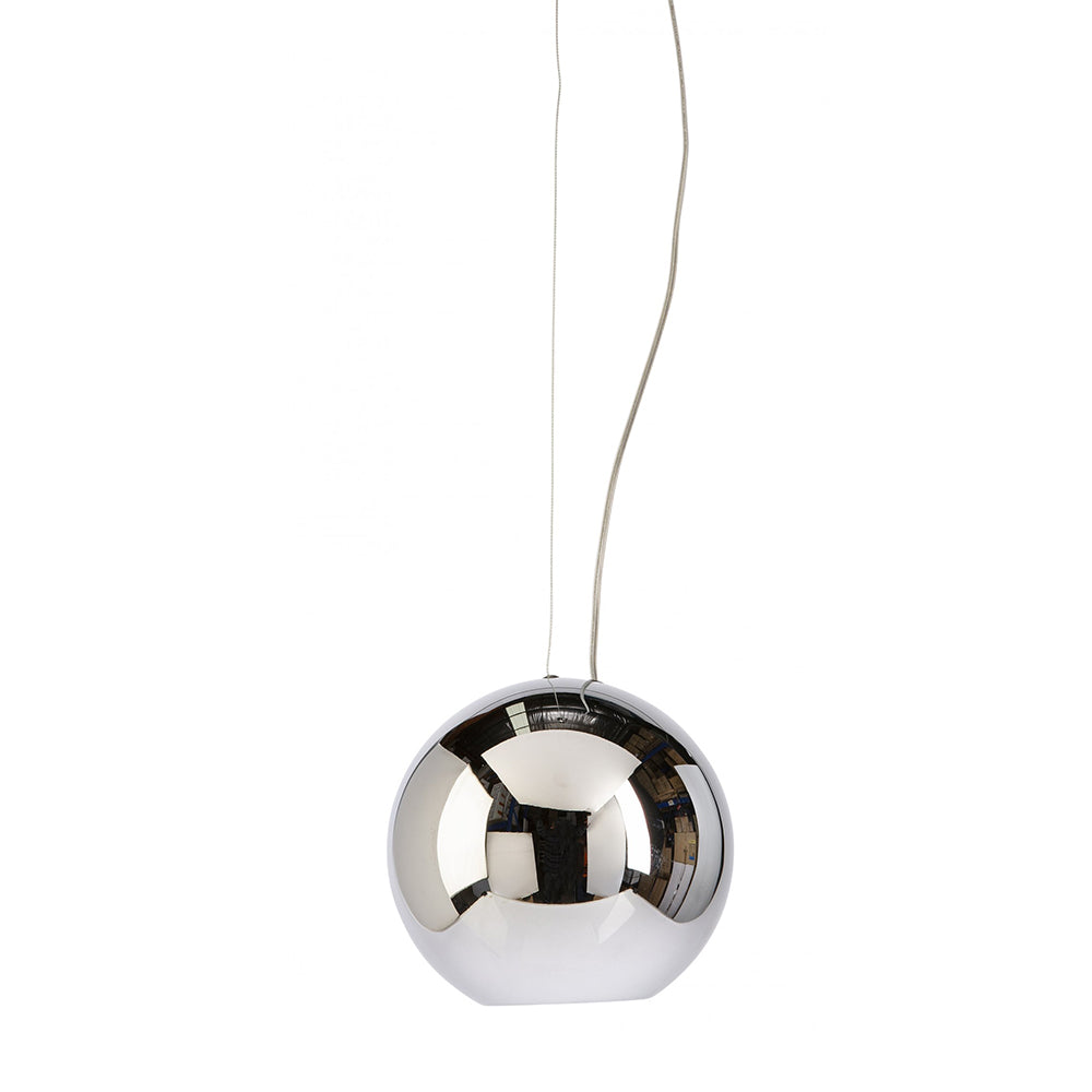 Buy Pendant Lights Australia Fiorentino Lighting - PELOTA 1 Light Pendant Chrome