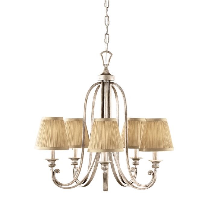 Abbey 5 Light Pendant Silver Sand - FE-ABBEY5