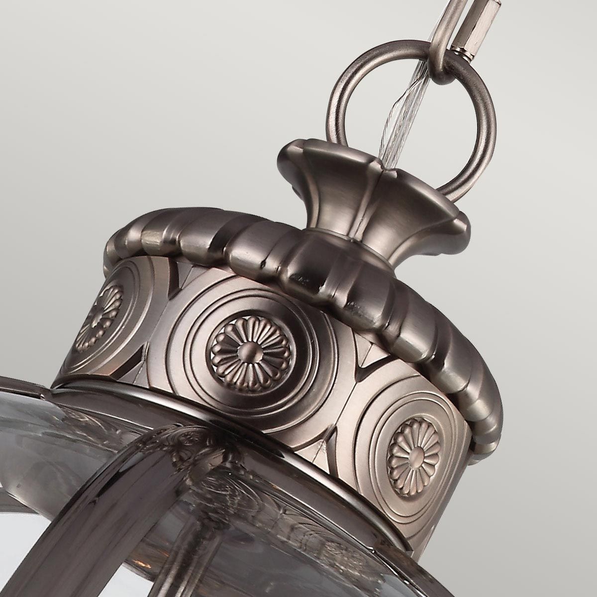 Adams 4 Light Pendant Antique Nickel - FE-ADAMS-4P-ANL