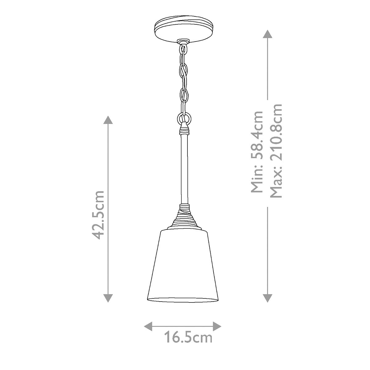 Arbor Creek Pendant Arbor Bronze  - FE-ARBOR-CREEK-P