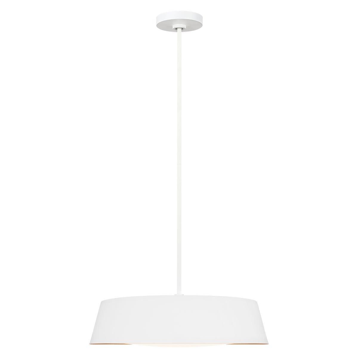 Asher 5 Light Pendant Midnight White & Gold - FE-ASHER-5P-WHT