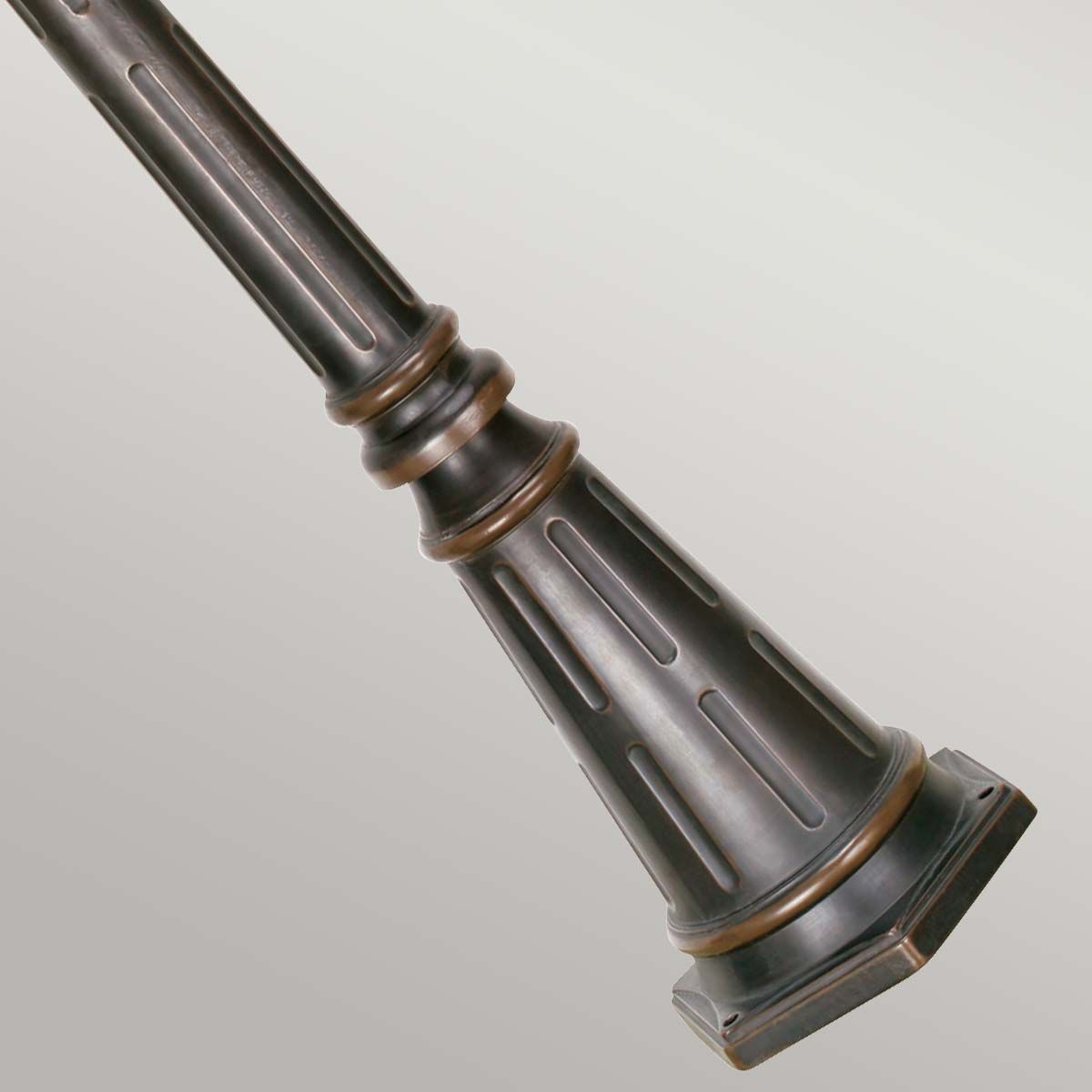 Baton Rouge 4 Light Post Light Walnut - FE-BATONRG5