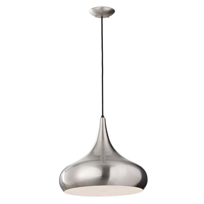 Beso Large Pendant Light Brushed Steel - FE-BESO-P-L-BS