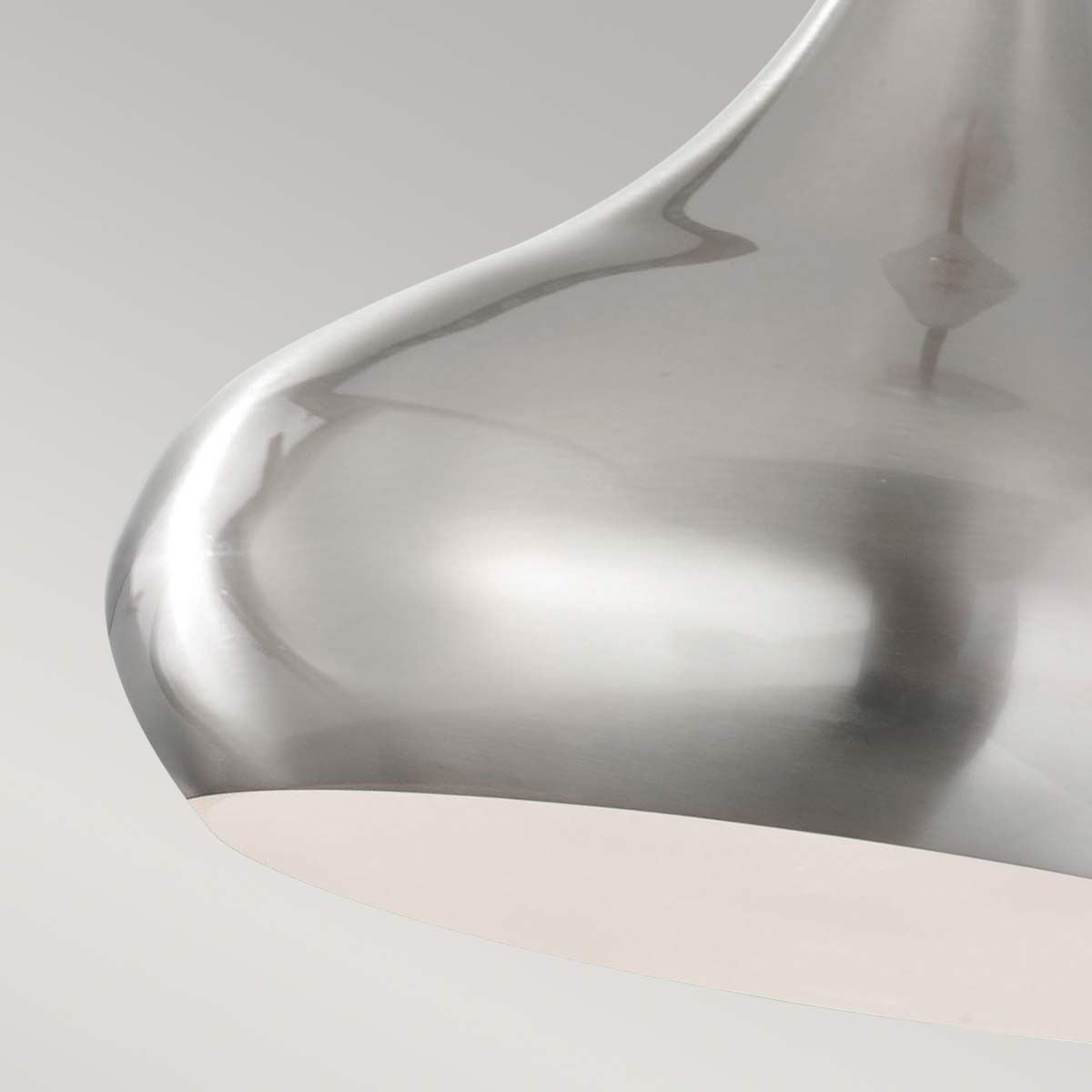 Beso Medium Pendant Light Brushed Steel - FE-BESO-P-M-BS