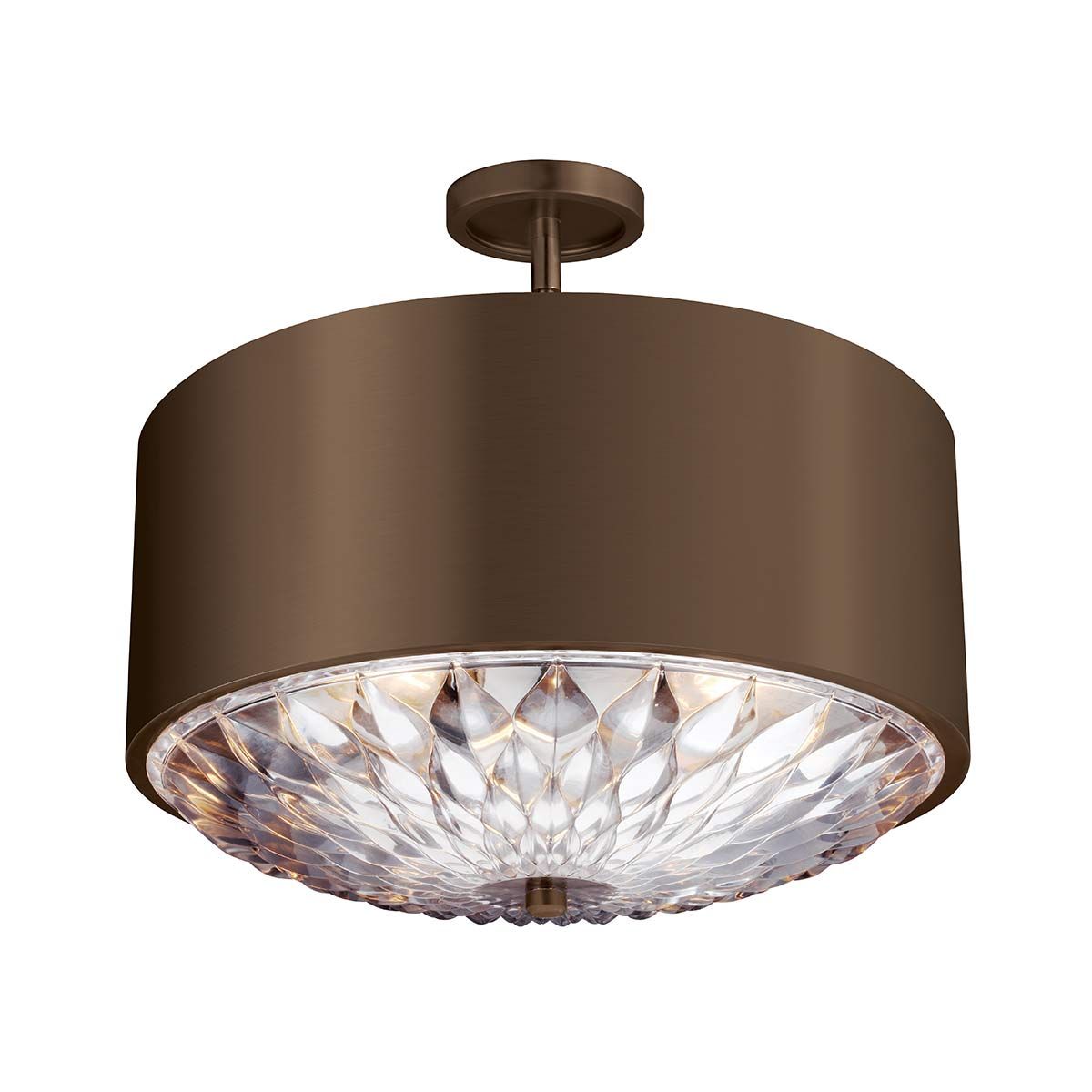 Botanic 4 Light Pendant Dark Aged Brass - FE-BOTANIC-4P