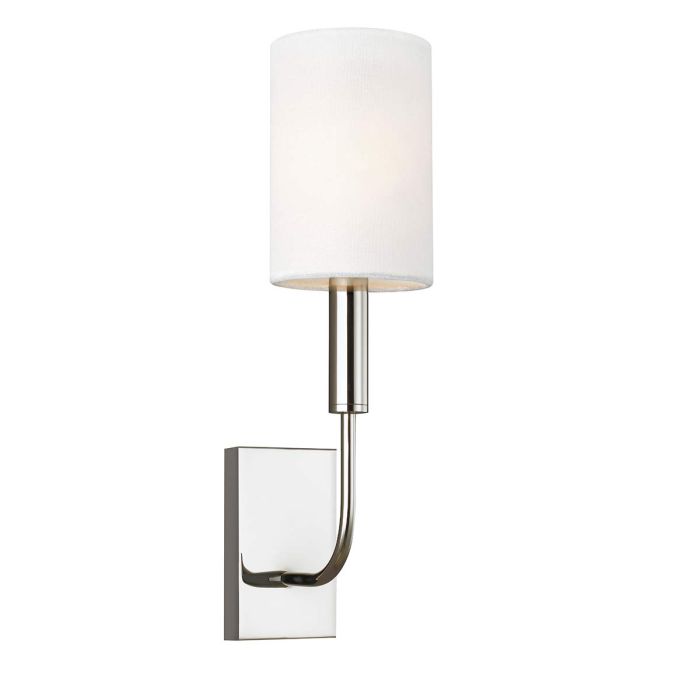 Brianna Wall Light Polished Nickel - FE-BRIANNA1-PN