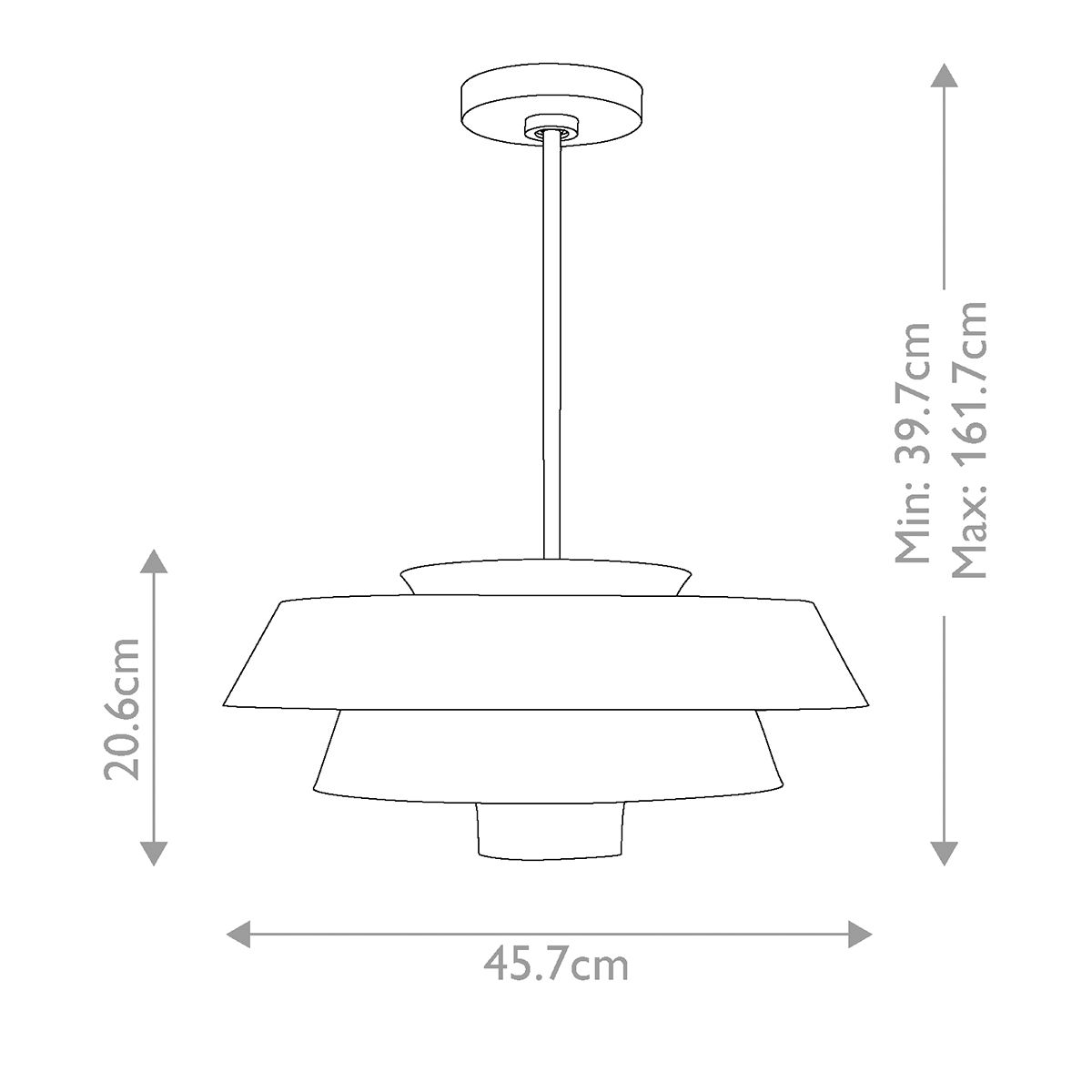 Brisbin 1 Light Pendant Burnished Brass - FE-BRISBIN-BB