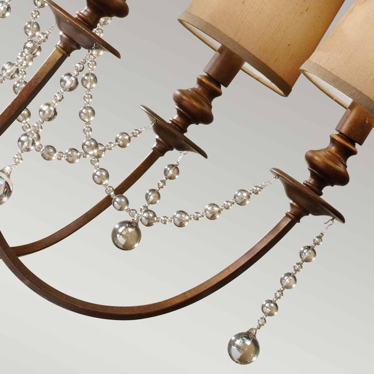 Clarissa 9 Light Chandelier Firenze Gold - FE-CLARISSA9