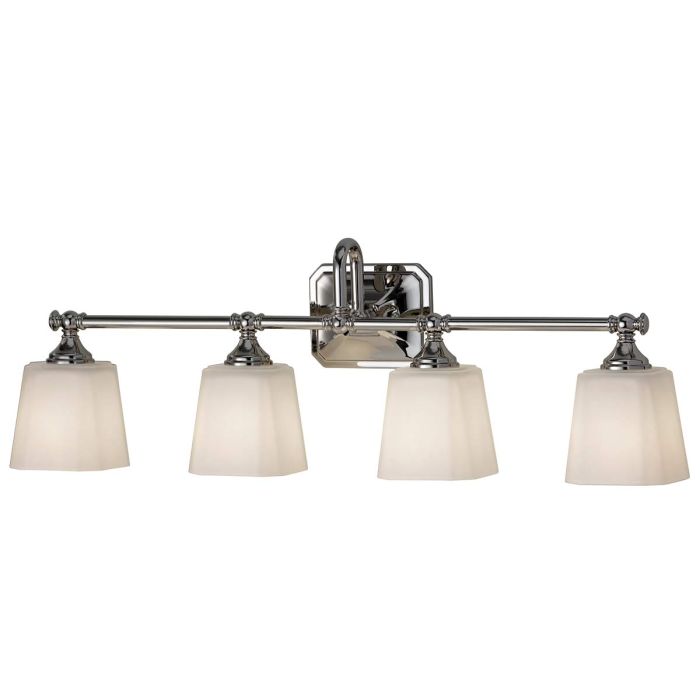 Concord 4 Light Vanity Light Polished Chrome - FE-CONCORD4-BATH