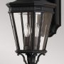 Cotswold Lane 2 Light Medium Wall Lantern Black - FE-COTSLN2-M-BK