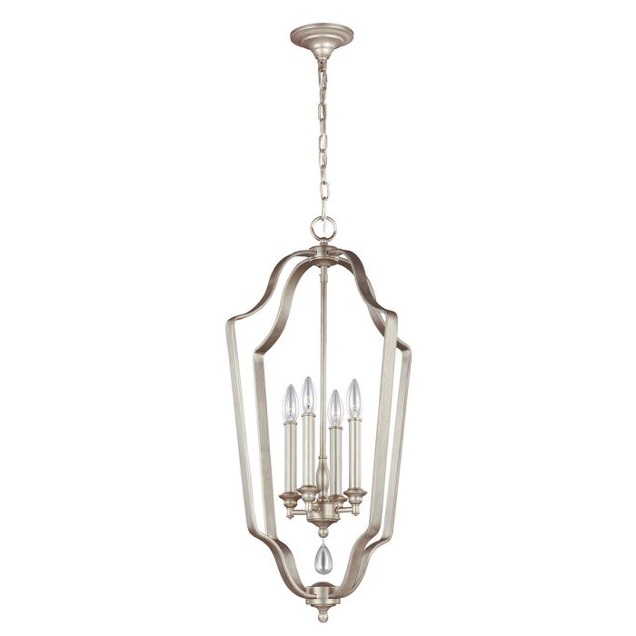 DeWitt 4 Light Pendant Sunrise Silver - FE-DEWITT-4P