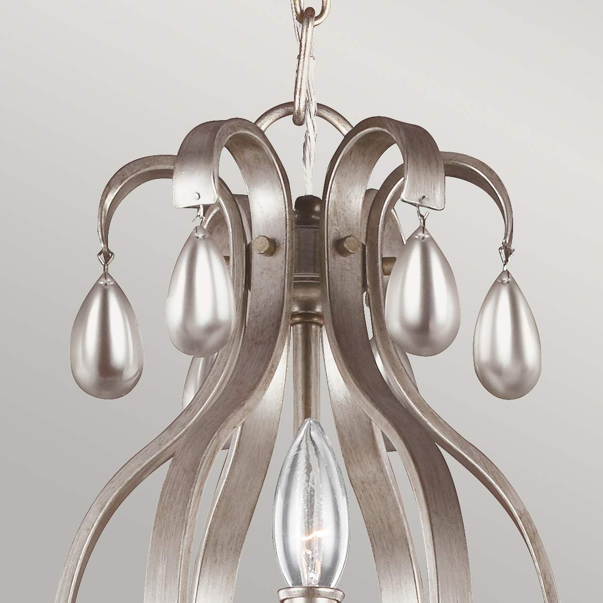 DeWitt 9 Light Pendant Sunrise Silver - FE-DEWITT9