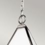 Diamond 4 Light Large Pendant Polished Nickel - FE-DIAMOND-P-L