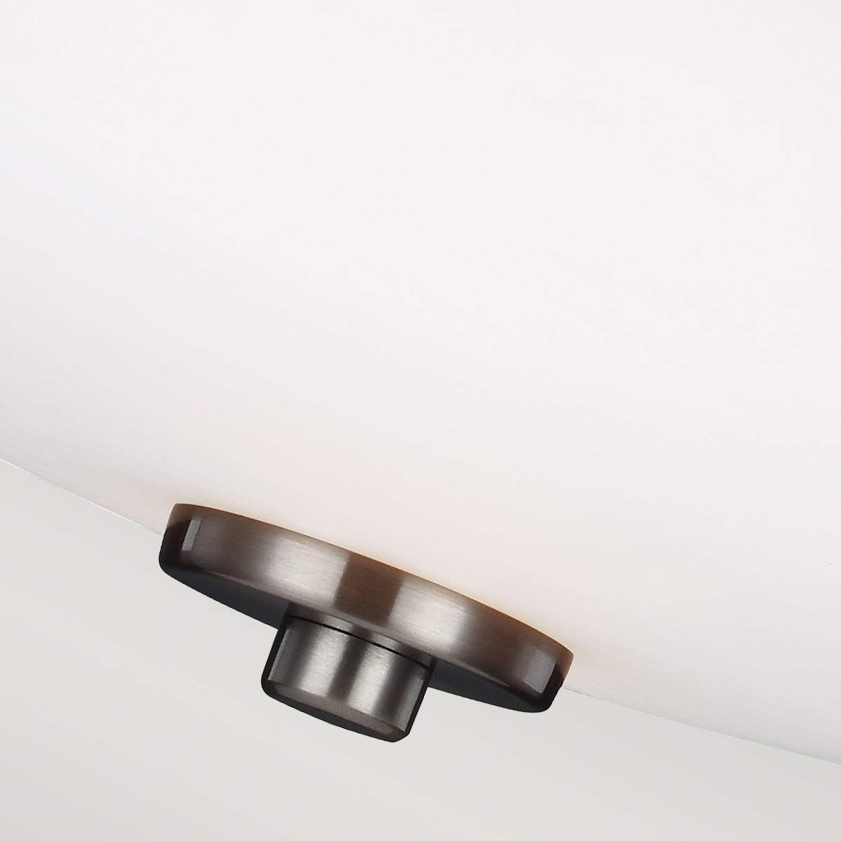 Evington 2 Light Semi Flush Mount Light Satin Nickel - FE-EVINGTON-SF-SN