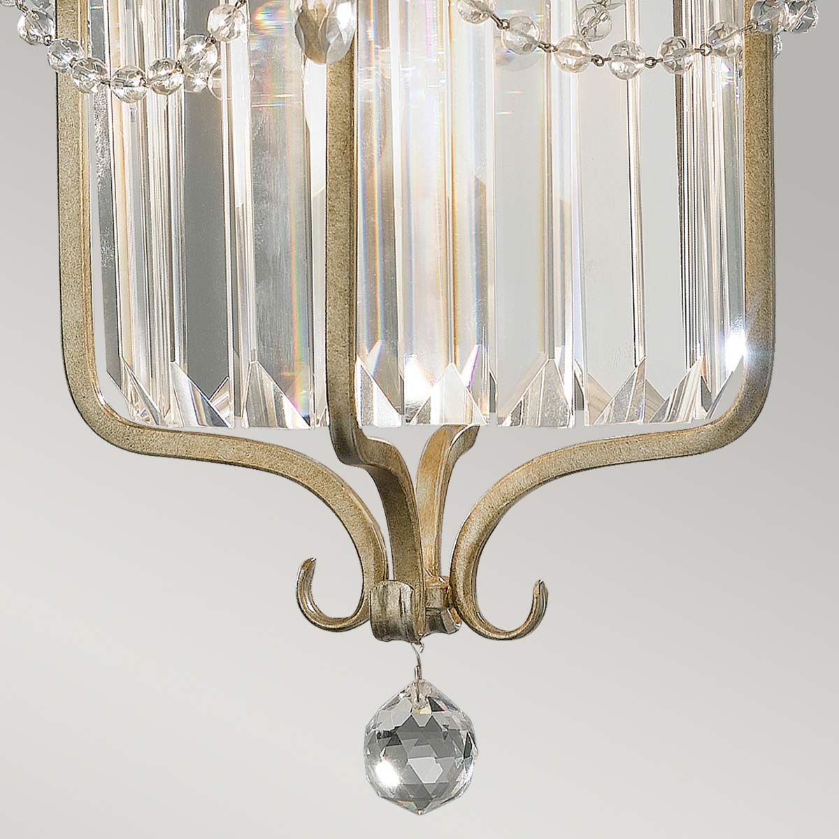 Gianna 1 Light Pendant Gilded Silver - FE-GIANNA1C