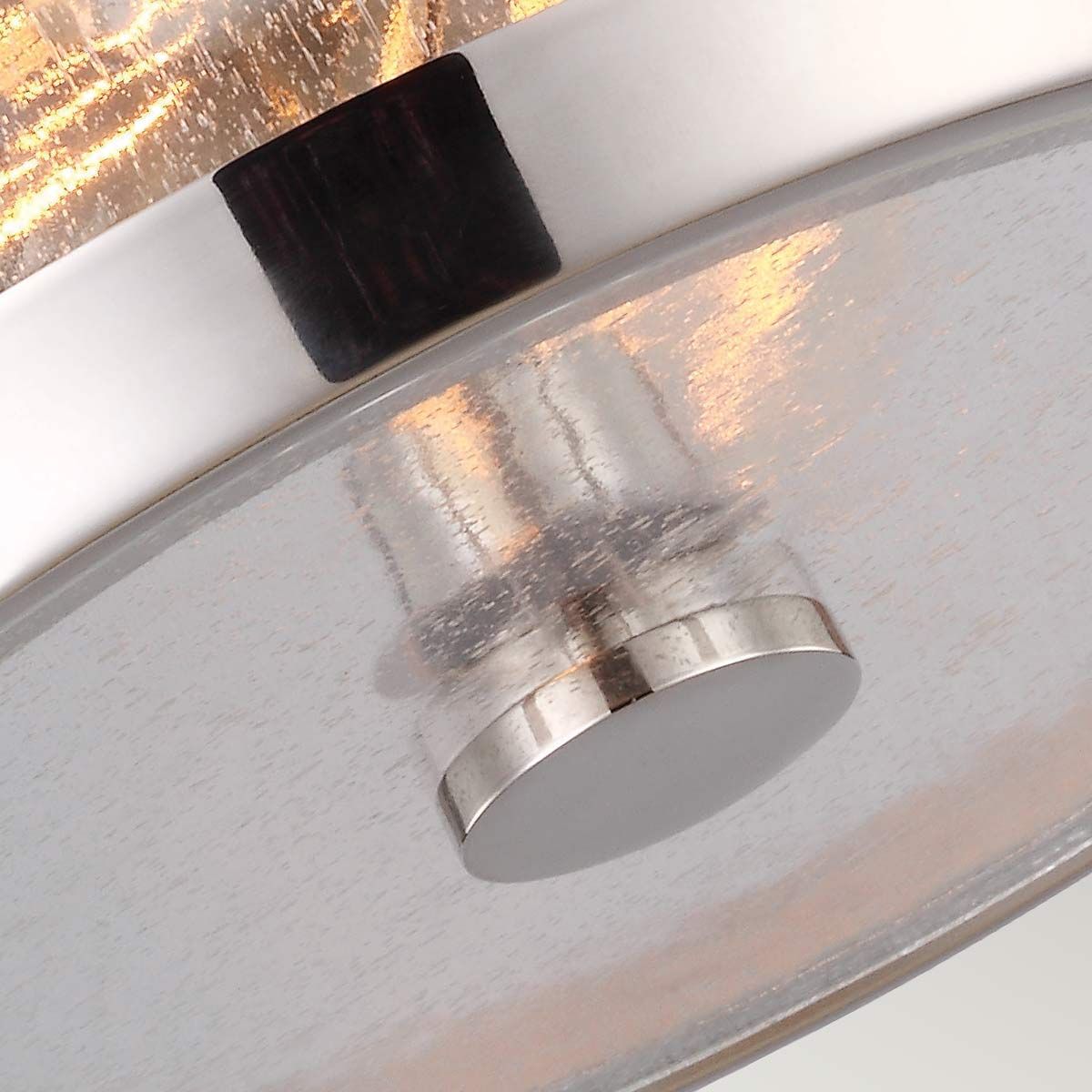 Harrow 2 Light Flush Mount Light Polished Nickel - FE-HARROW-F