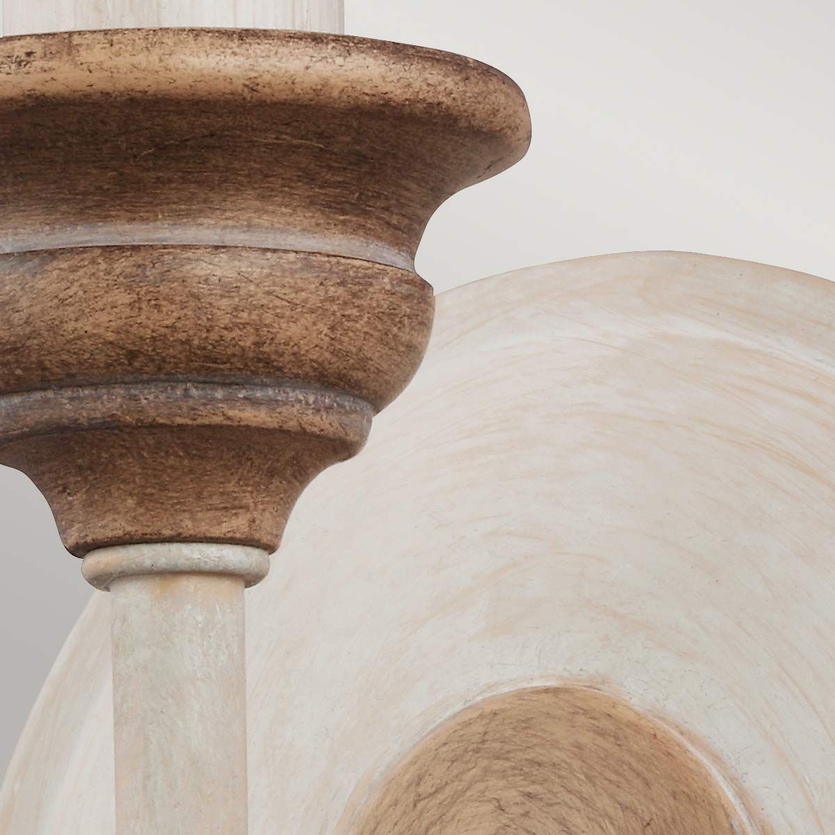 Hartsville 1 Light Wall Light Chalk Washed & Beachwood - FE-HARTSVILLE1