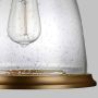 Hobson 1 Light Medium Pendant Aged Brass - FE-HOBSON-P-M-AB