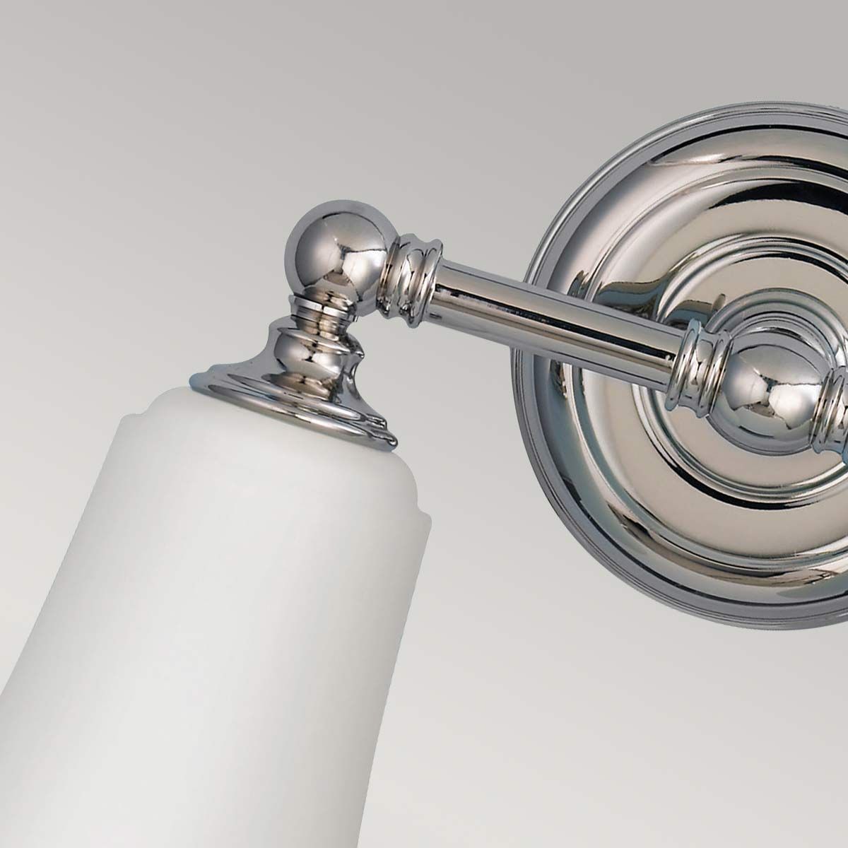 Huguenot Lake 2 Light Vanity Light Polished Chrome - FE-HUGOLAKE2BATH