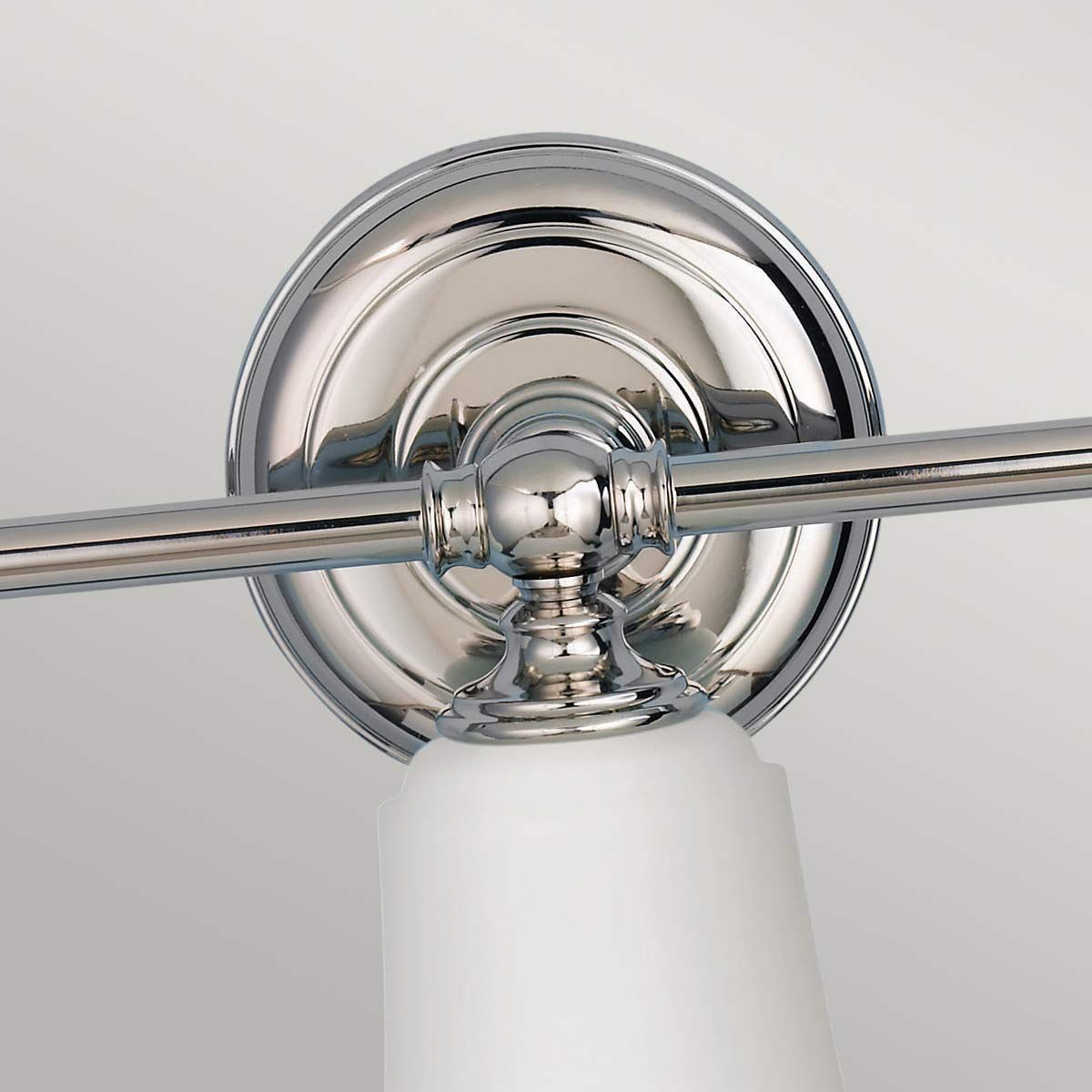 Huguenot Lake 3 Light Vanity Light Polished Chrome - FE-HUGOLAKE3BATH