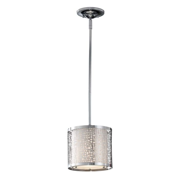 Joplin 1 Light Pendant Chrome - FE-JOPLIN-MP