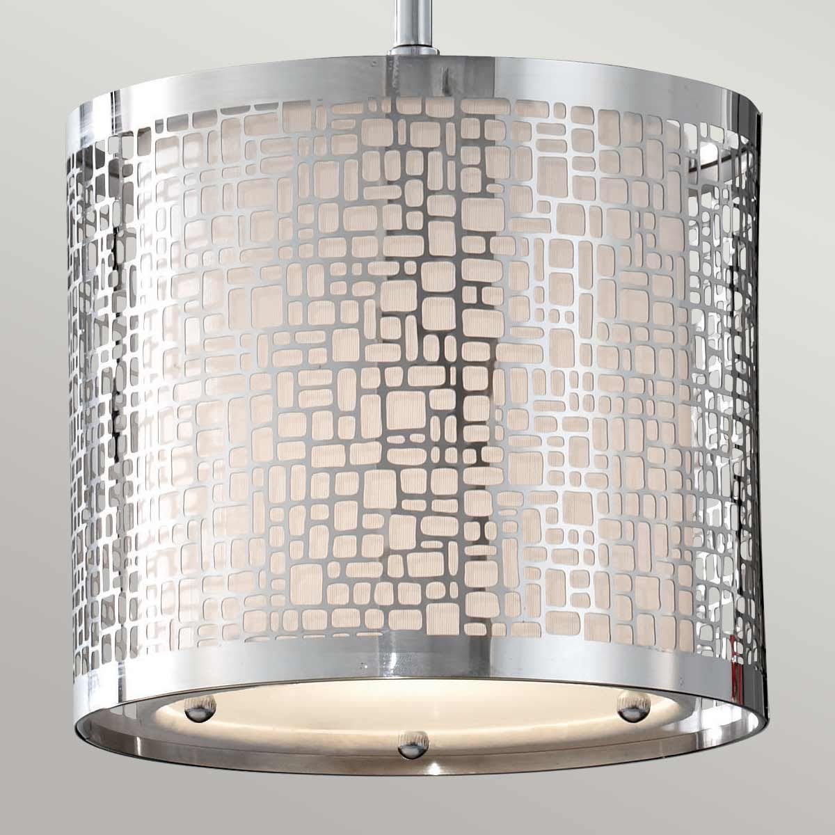 Joplin 1 Light Pendant Chrome - FE-JOPLIN-MP