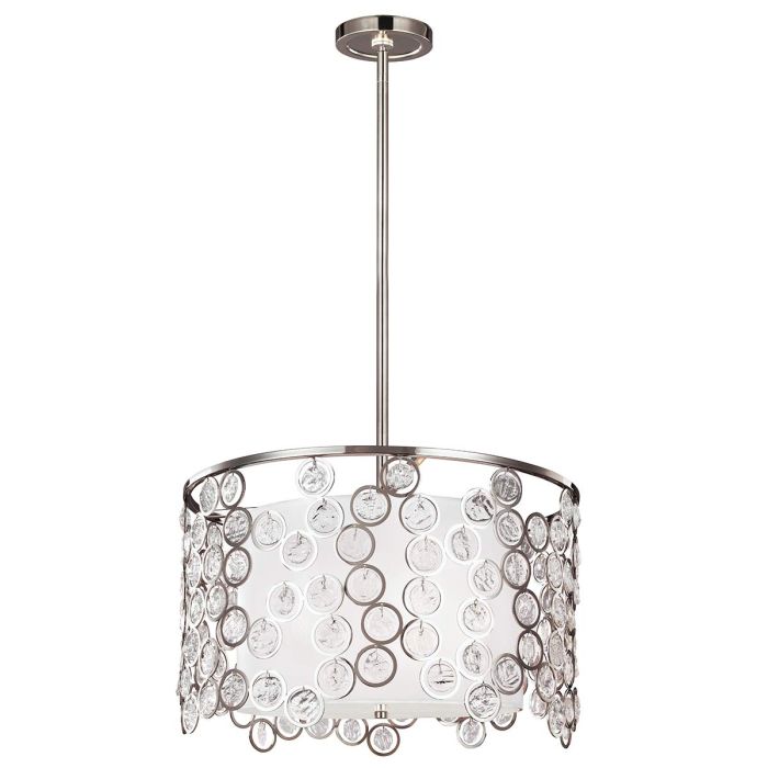 Lexi 3 Light Pendant Polished Nickel - FE-LEXI-P