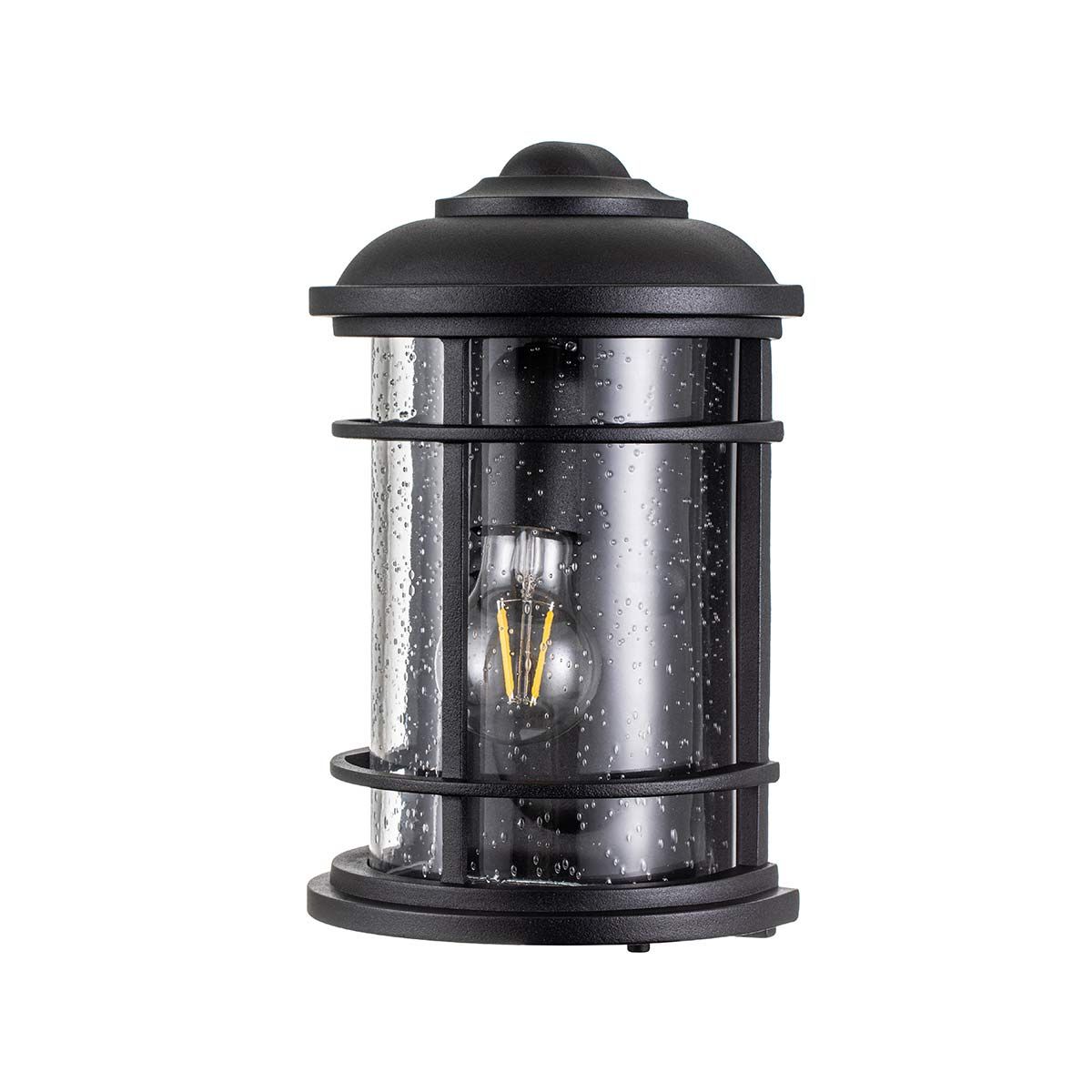 Lighthouse Half Lantern Textured Black - FE-LIGHTHOUSE-7