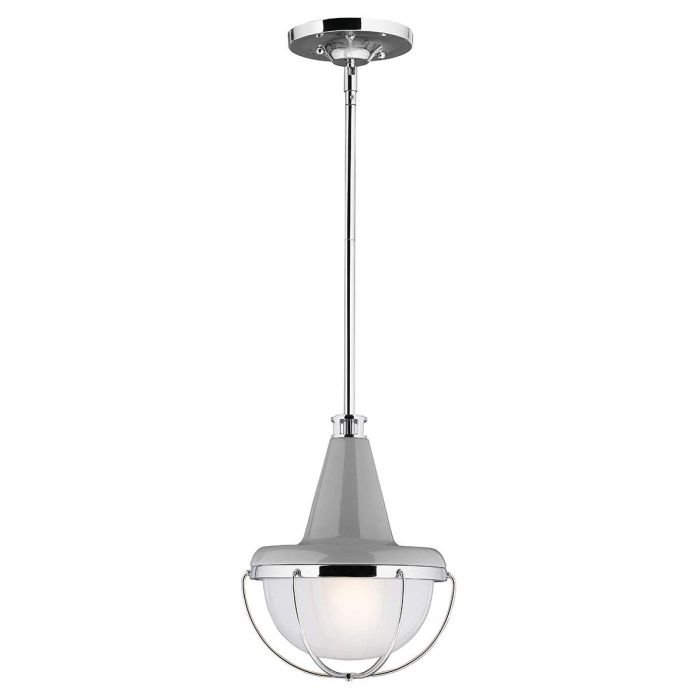 Livingston 1 Light Pendant Polished Nickel - FE-LIVINGSTON-P-S