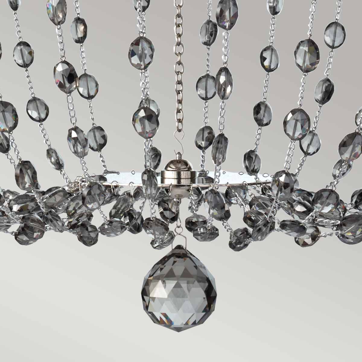 Malia 8 Light Chandelier Polished Nickel - FE-MALIA8