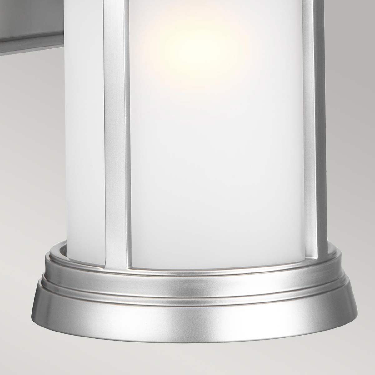 Newport Medium Wall Lantern Painted Brushed Brass - FE-NEWPORT-M-PBS