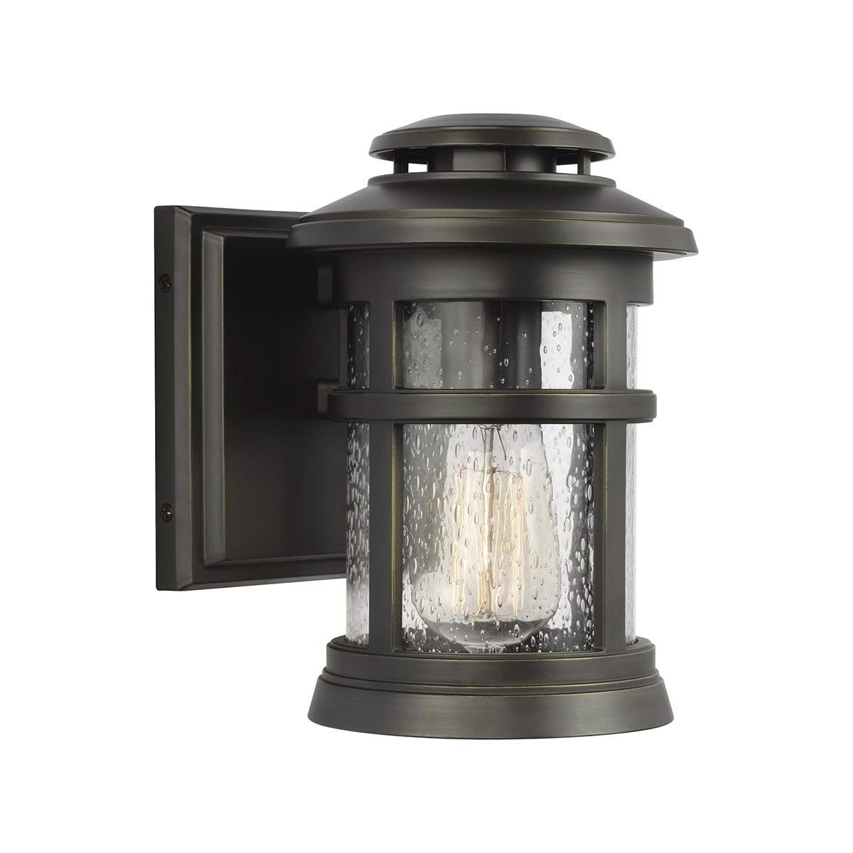 Newport Small Wall Lantern Antique Bronze - FE-NEWPORT-S-ANBZ