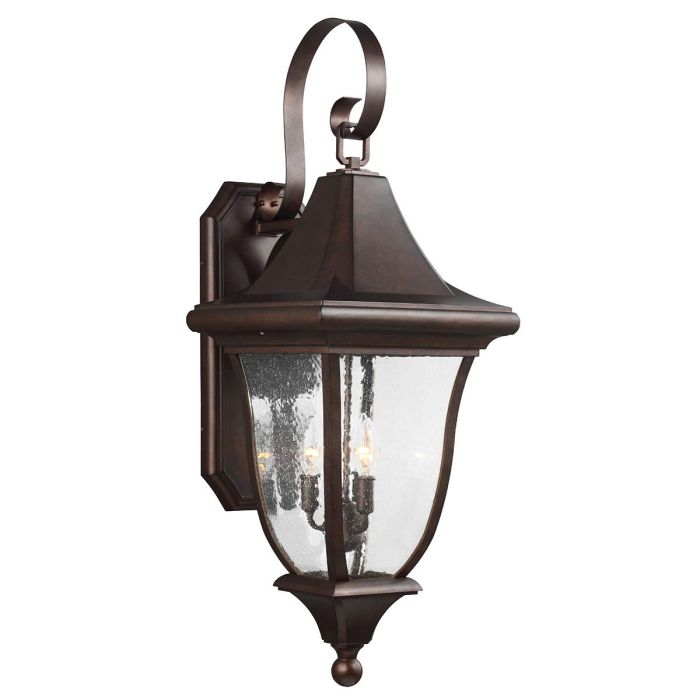 Oakmont Large 3 Light Wall Lantern Patina Bronze - FE-OAKMONT2-L