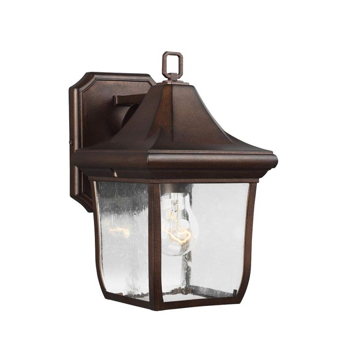 Oakmont Small Wall Lantern Patina Bronze - FE-OAKMONT2-S