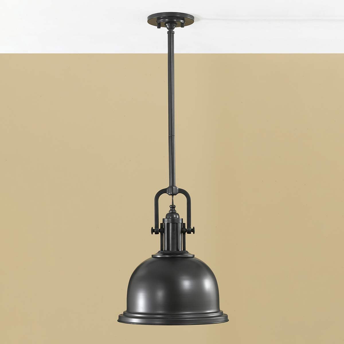 Parker 1 Light Pendant Light Dark Bronze - FE-PARKER-P-M-DB