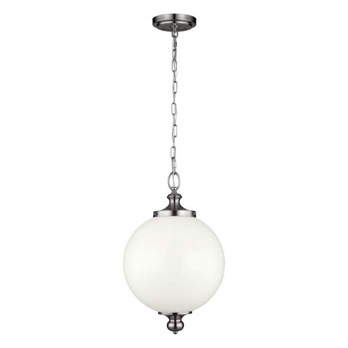 Parkman Large Pendant Light Polished Nickel - FE-PARKMAN-PL-PN